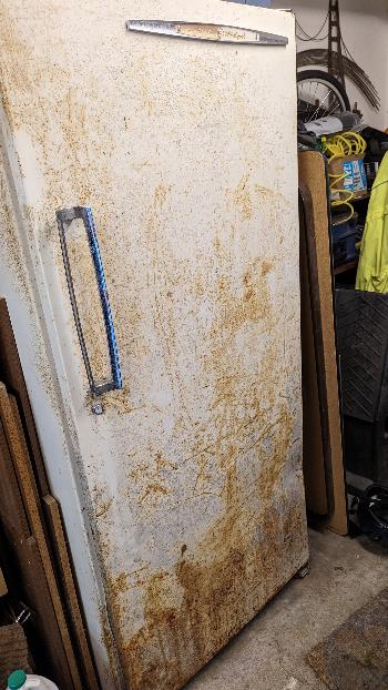 Old Freezer Replaced, 2024