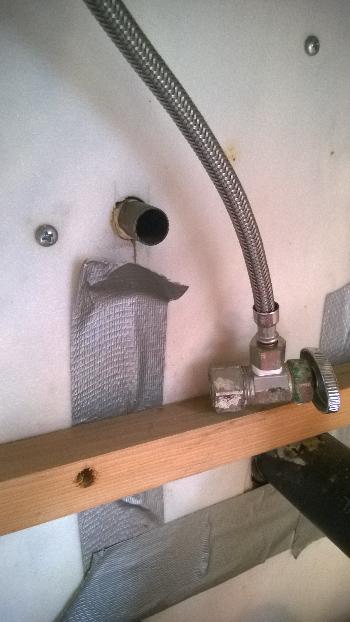 Kitchen Pipe Break Cleanup, 2017