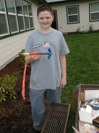 TVJA Rocket Launch, 2002