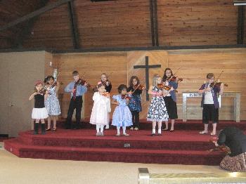 Violin Church Recital, 2011