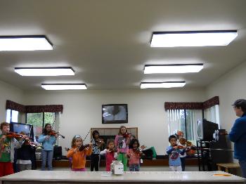 Violin Group Lesson, 2011