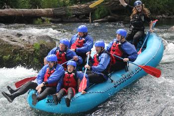 Rafting on White Salmon, 2016