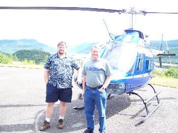 Helicopter Ride over Mt. St. Helens, 2007